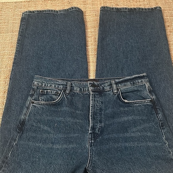 Rails The Getty High Rise Wide Leg Jeans size 31 Moonlit Ocean - Picture 4 of 9